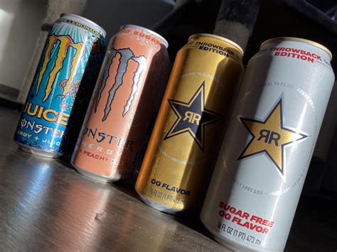 Some new flavors I need to try : r/energydrinks