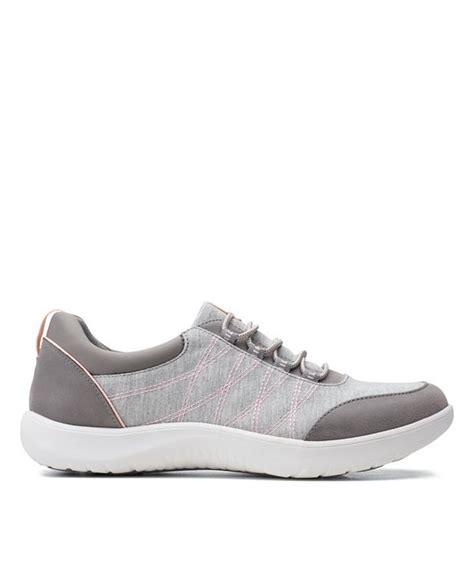 Clarks Cloudsteppers Women's Adella Holly Sneakers & Reviews - Athletic Shoes & Sneakers - Shoes ...