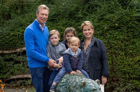 In Photos: Grand Duke and Grand Duchess of Luxembourg enjoy family time with their grandchildren ...