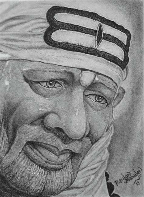 Sai Baba Sketch Drawing | Sketch Drawing Idea