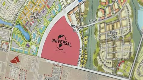 Universal Studios park reflects growth in Frisco, Texas