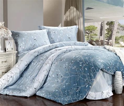 New Beautiful 4PC 100% Cotton Comforter Duvet Doona Cover Sets FULL ...