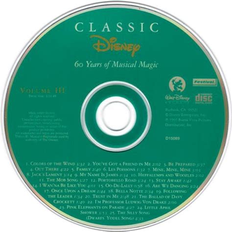 Release “Classic Disney: 60 Years of Musical Magic” by Various Artists - Cover Art - MusicBrainz