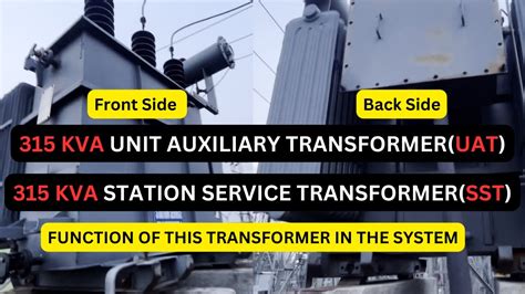 😲What is Unit Auxiliary Transformer (UAT)|| Station Service Transformer (SST)|| Function of UAT ...