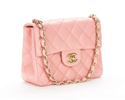 1990s Chanel Pink Lambskin Vintage Mini Flap Bag at 1stDibs | chanel pink mini bag, vintage pink ...