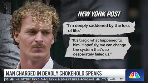 Daniel Penny, Man Charged in Deadly Subway Chokehold, Speaks – NBC New York