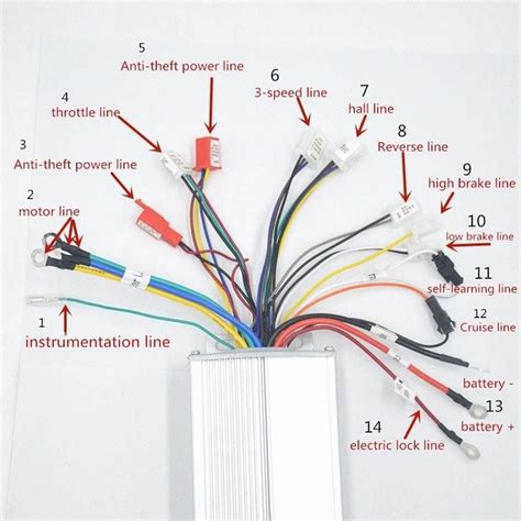 Electric Bike Controller Schematic | Electric scooter, Electric bicycle ...