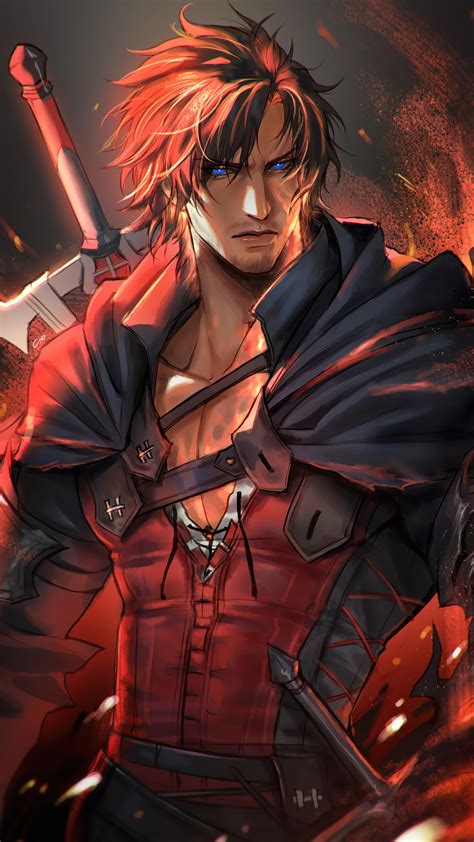 Clive Rosfield Final Fantasy 16 4K #301l Wallpaper iPhone Phone