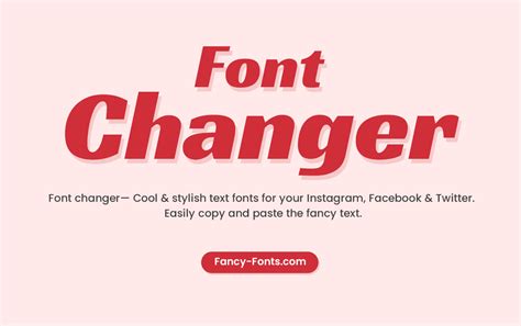 Font Changer Online ️ - Create Cool Text for Social Media