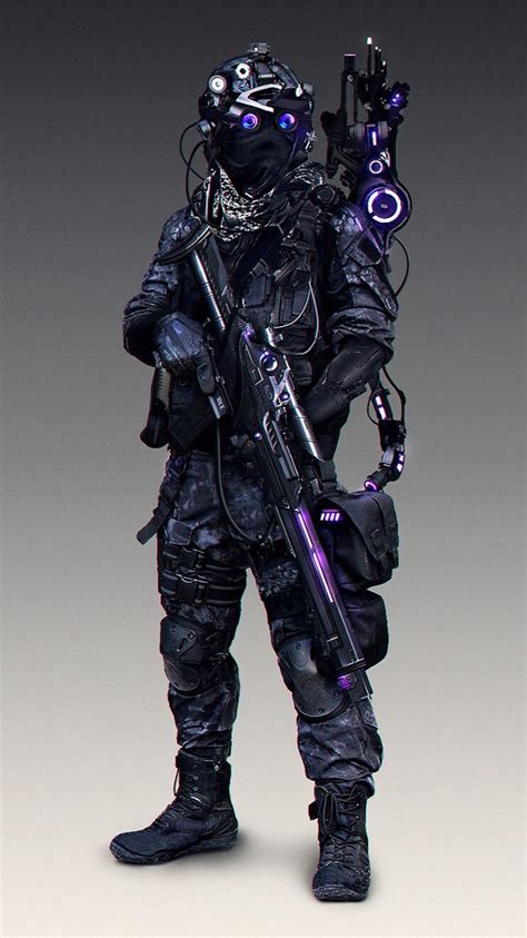 Cyberpunk Military Outfit - 1315militarytime3