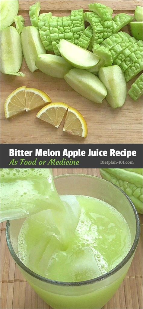 Bitter Melon Green Apple Juice-As Food or Medicine | Juicing recipes, Bitter melon recipes ...