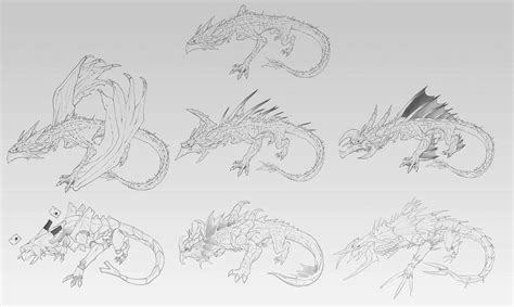 Demo for students- the Dragon Variations by thiennh2 on DeviantArt