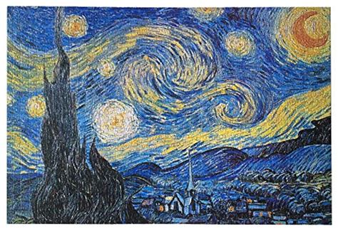 Starry Night by Vincent Van Gogh Jigsaw Puzzle (1000-Piece) — Deals from SaveaLoonie!