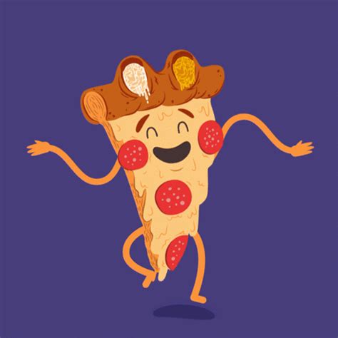 New party member! Tags: happy cute pizza excited slice pizza hut when pizza arrives | Pizza gif ...