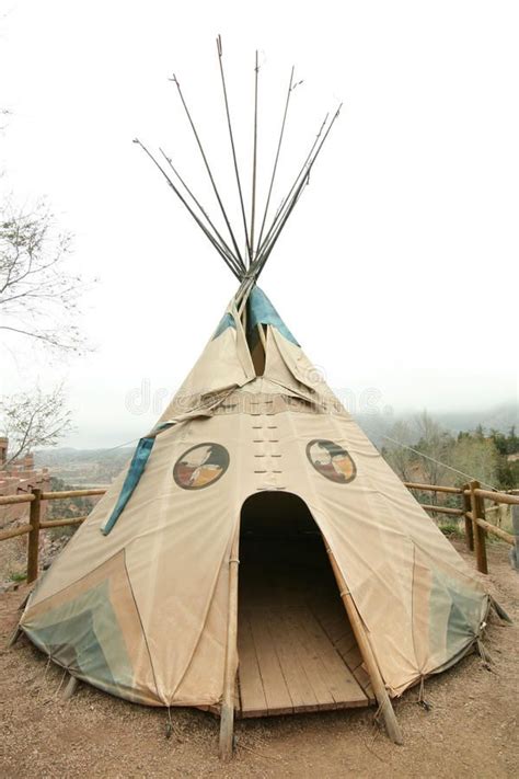 Native American Tepee stock image. Image of indian, shelter - 14997709 | Native american houses ...