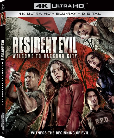 RESIDENT EVIL: WELCOME TO RACCOON CITY (2021) Reviews and 4K UHD, Blu-ray, DVD news - MOVIES and ...