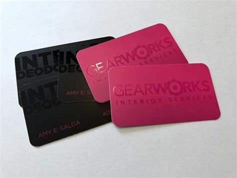 Spot Gloss Business Card | Gearworks Media