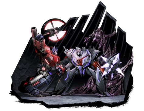 WfC OPTIMUS VS MEGATRON by xenominer123 on DeviantArt