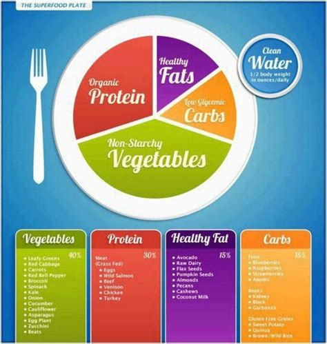 Healthy Food Plate Diagram