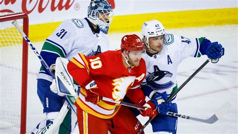 Vancouver Canucks' Devastating Loss to Calgary Flames Highlights ...