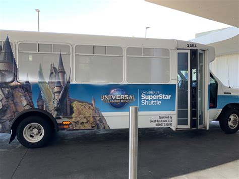 Universal Orlando SuperStar Airport Shuttle Review - Mouse Hacking