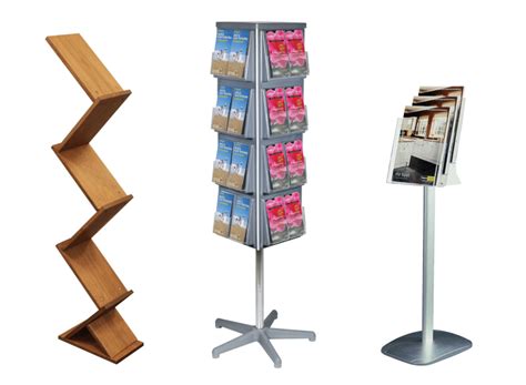 Brochure Stands | Floor Standing Leaflet Holders | Magazine Stand