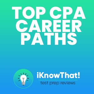 What are the Top Career Paths for CPAs? - iKnowThat!