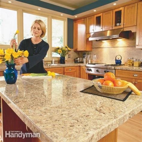 How to Install Granite Tile Countertops (Kitchen Tile) (DIY) | Family Handyman