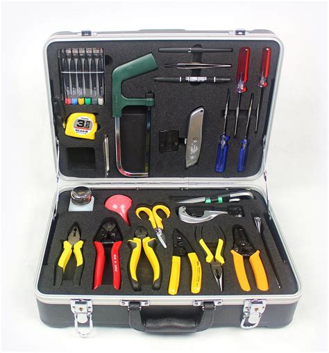 Fiber Optic Tool Fiber Fusion Splicing Tool Kit - Fusion Splicing Tool ...