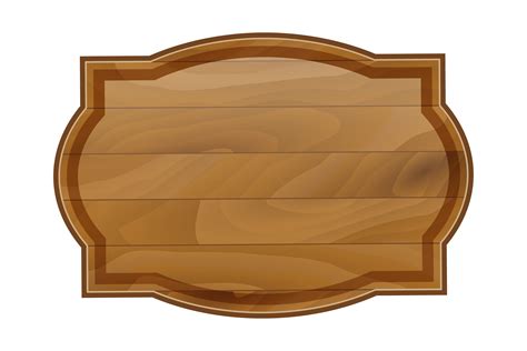 Wooden board sign 1760461 Vector Art at Vecteezy