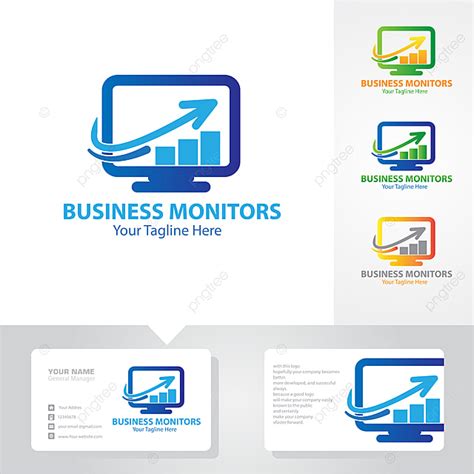 Business Monitoring Logo Designs Template for Free Download on Pngtree