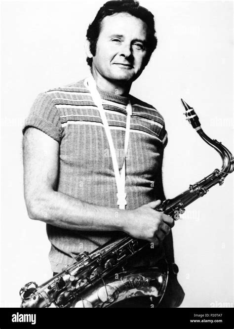 American jazz saxophone player Stan Getz Stock Photo - Alamy