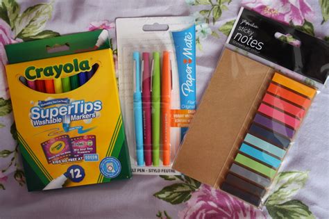 Beauty and Lifestyle Blog: Back To University Stationery | Haul