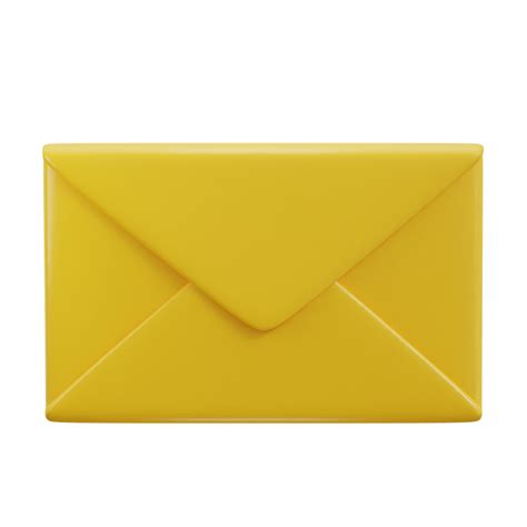 3d envelope email message box icon 30772005 PNG