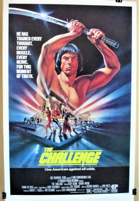 THE CHALLENGE 1982 Original One Sheet Vintage Movie Poster | Etsy