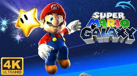 Super Mario Galaxy - Gameplay Wii 4K 2160p (Dolphin 5.0) | Super mario galaxy, Super mario, Mario