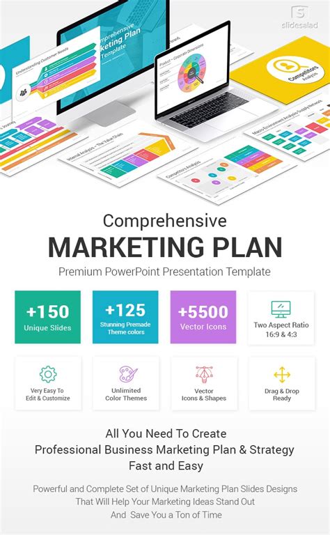 Best Marketing Plan PowerPoint (PPT) Template - SlideSalad