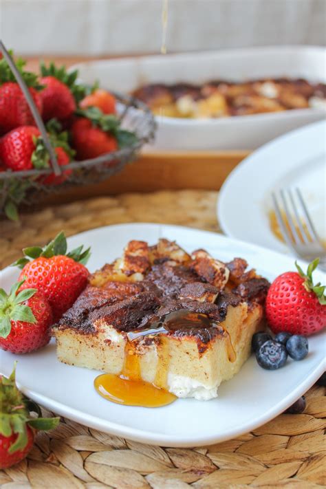 Cream Cheese French Toast Casserole - The Food Charlatan