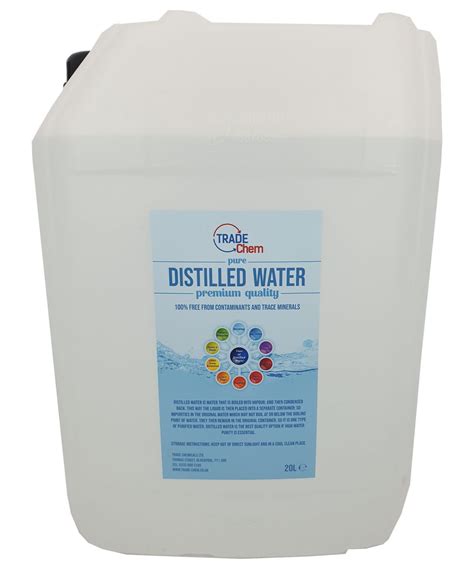 Distilled Water - Pure Water - Various Uses - Trade Chemicals