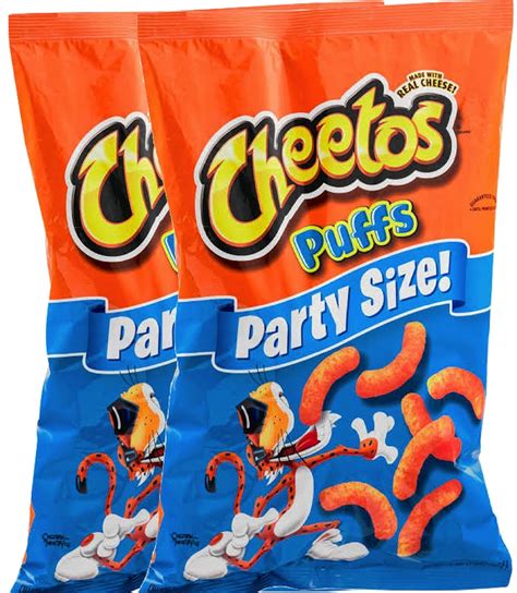 Amazon.com: Cheetos Cheese Puffs Party Size 16 oz Bag (2)