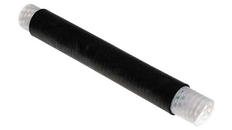 804130 | 3M Cold Shrink Tubing, Black 20.9mm Sleeve Dia. x 203.2mm ...