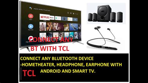 Connect Wireless Bluetooth device with TCL Android, Smart TV || Music system, Earphone Connect ...