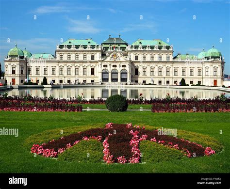 The Belvedere Palace and museum, Vienna, Austria Stock Photo: 88921494 - Alamy