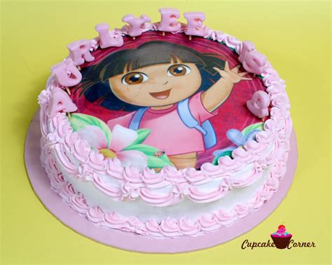 Cupcakes, Birthday Cakes, Engagement Cakes, Wedding Cakes: Personalised Dora the Explorer ...