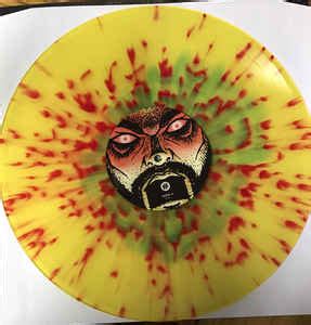 Neck Deep - Wishful Thinking (2014, Green in Yellow with Red Splatter ...