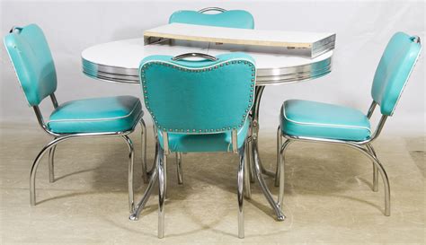 Chrome Kitchen Table And Chairs / 1950's retro kitchen table chairs - Bringing Back Classic ...