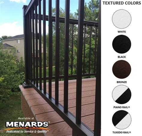 Aluminum Railing Colors in 2021 | Deck railing systems, Deck railing kits, Aluminum railing