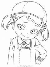 Becky Blackbell Spy X Family Coloring Page For Kids  Free sketch template