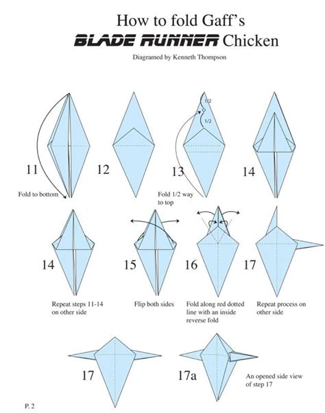 3+Easy Blade Runner Gaff Origami - SelkietWins