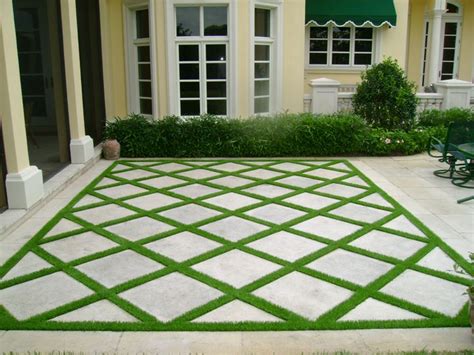 paver and grass patio | The yard | Pinterest